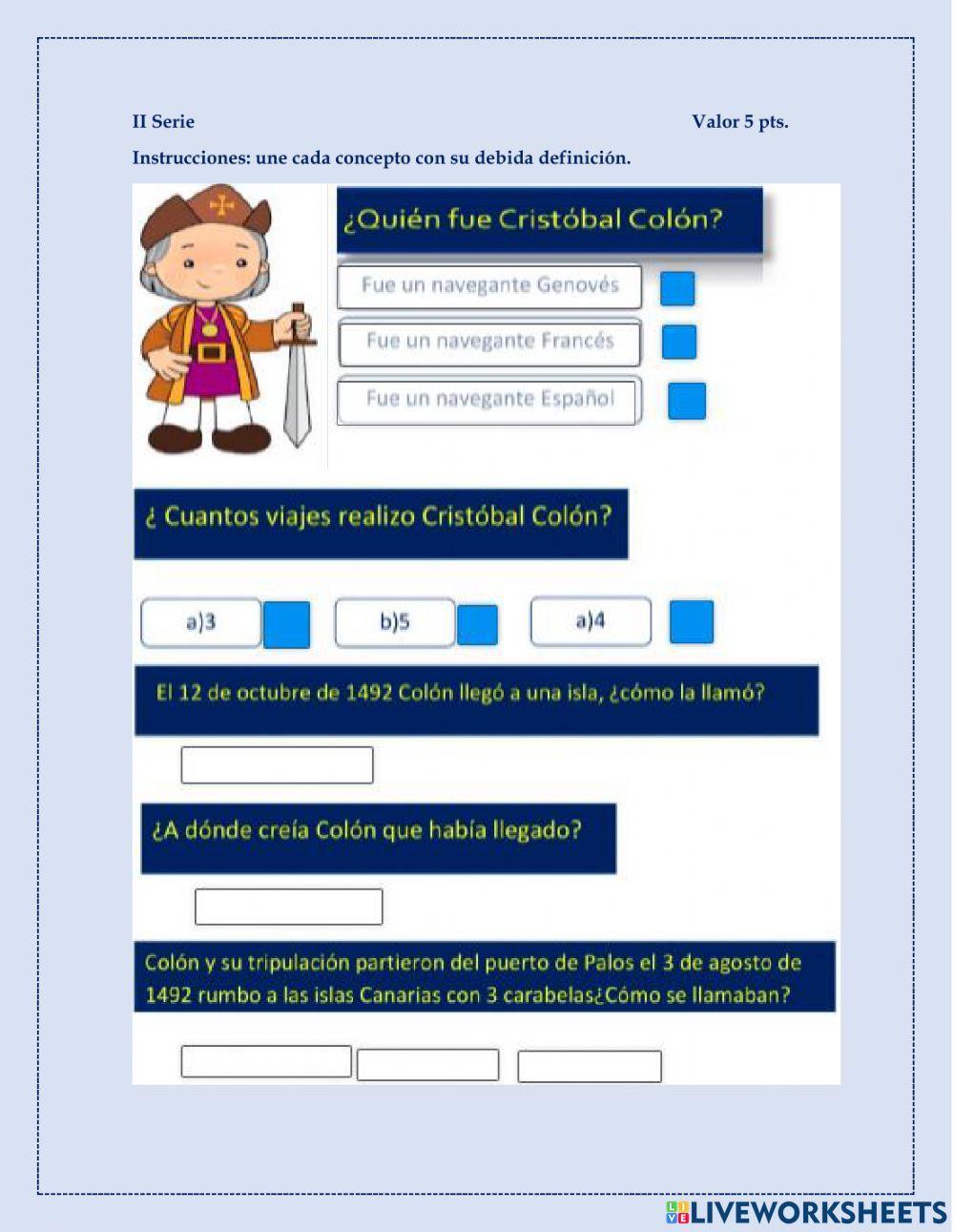 Evaluación II Unidad 5to P. C.S
