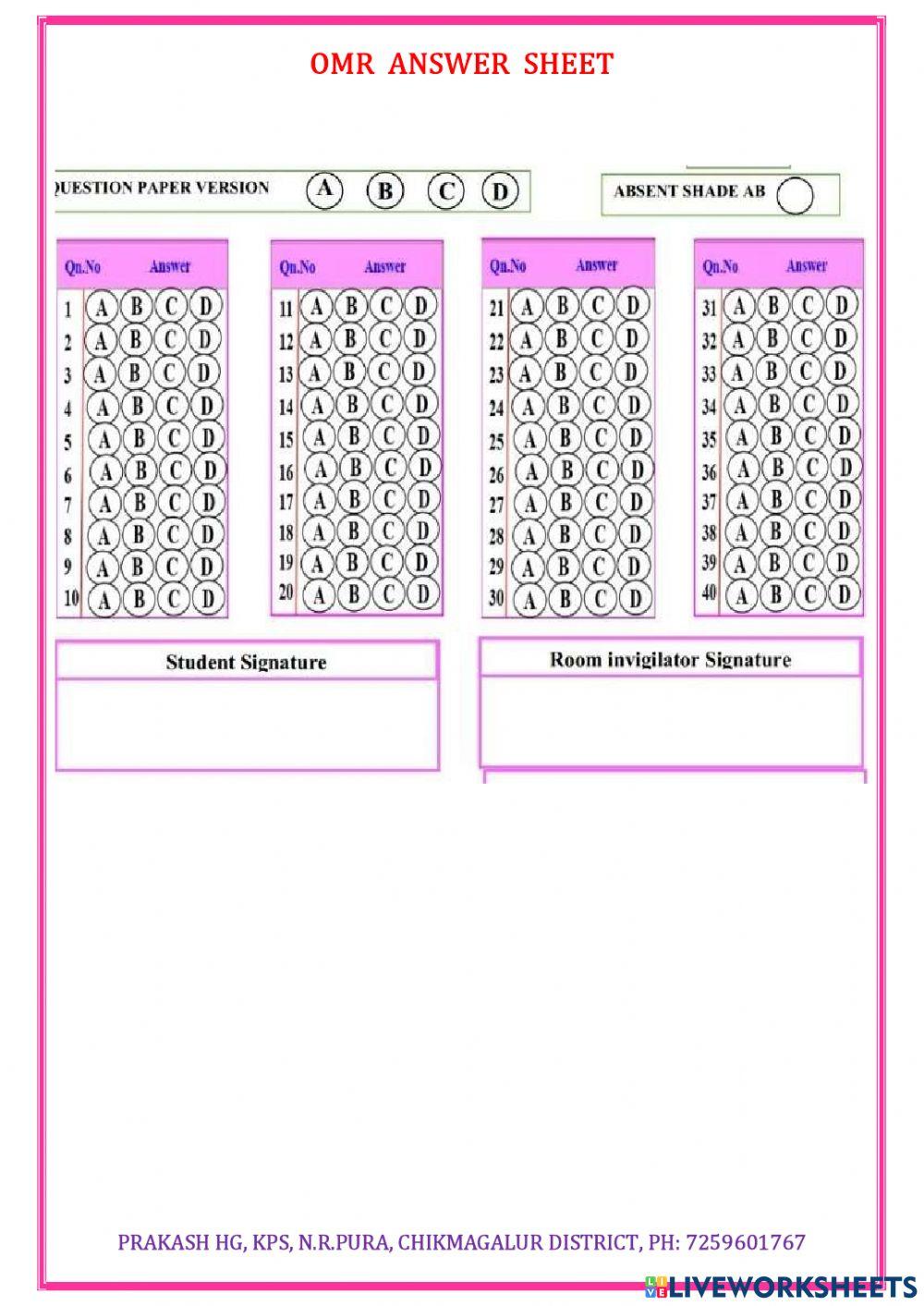 Model question paper -2