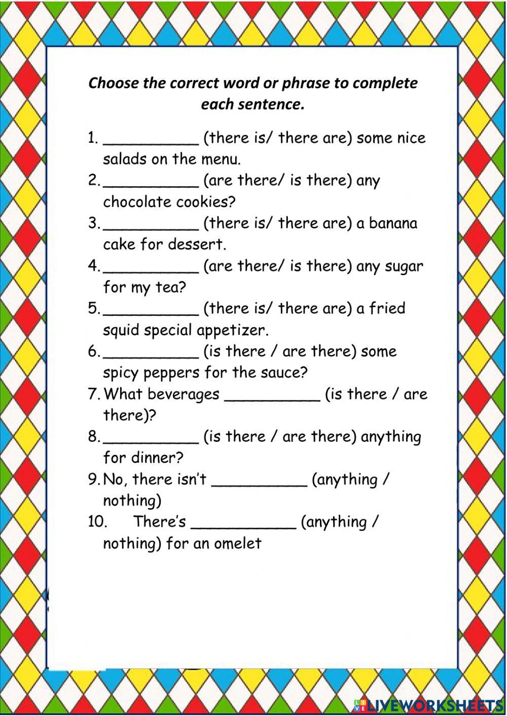 There is - there are