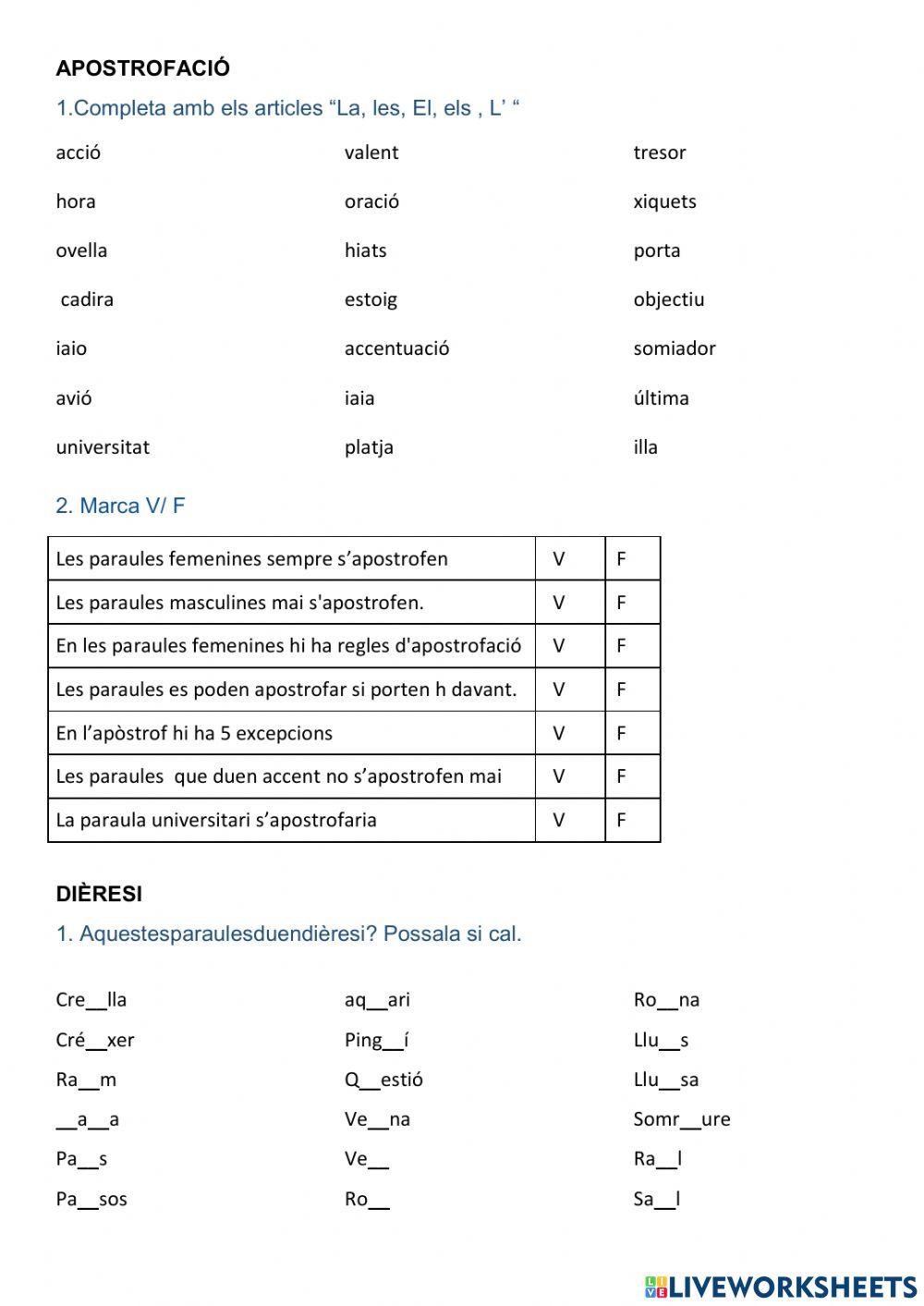 Repàs llengua valenciana