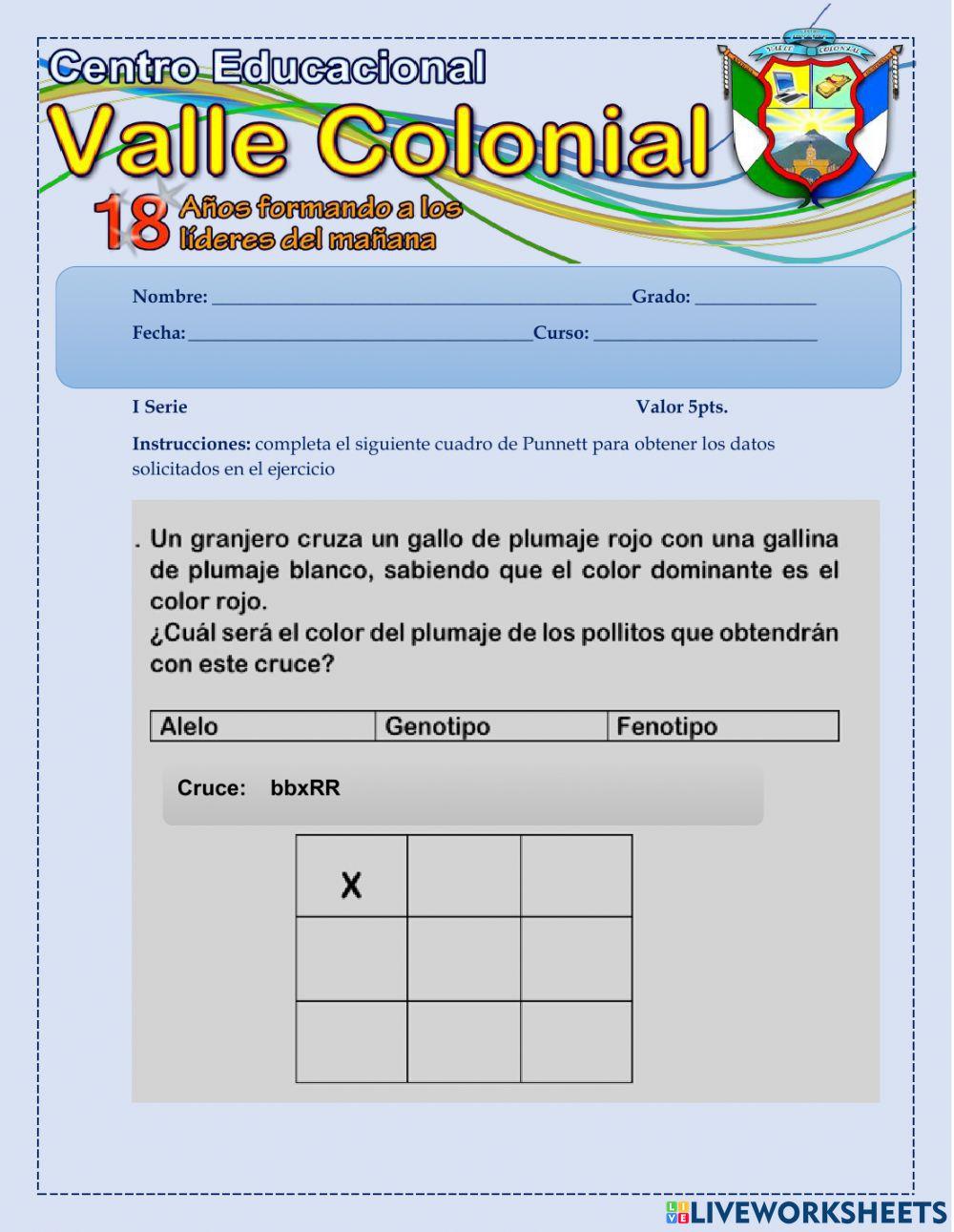 Evaluación II Unidad 6to P. C.N