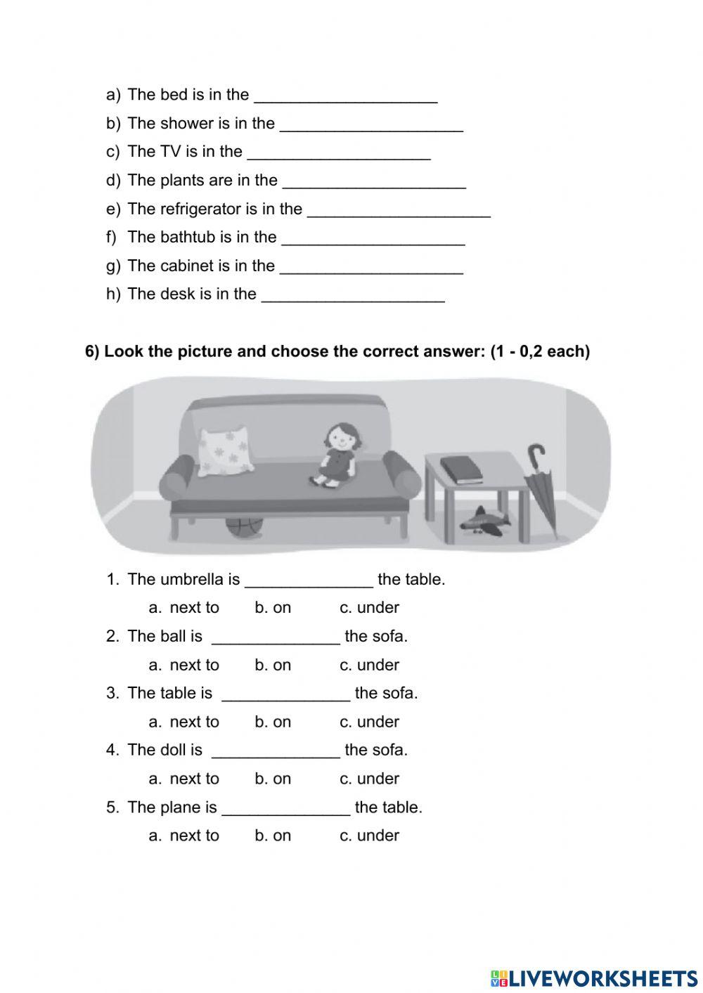 Final Test - Juniors 1