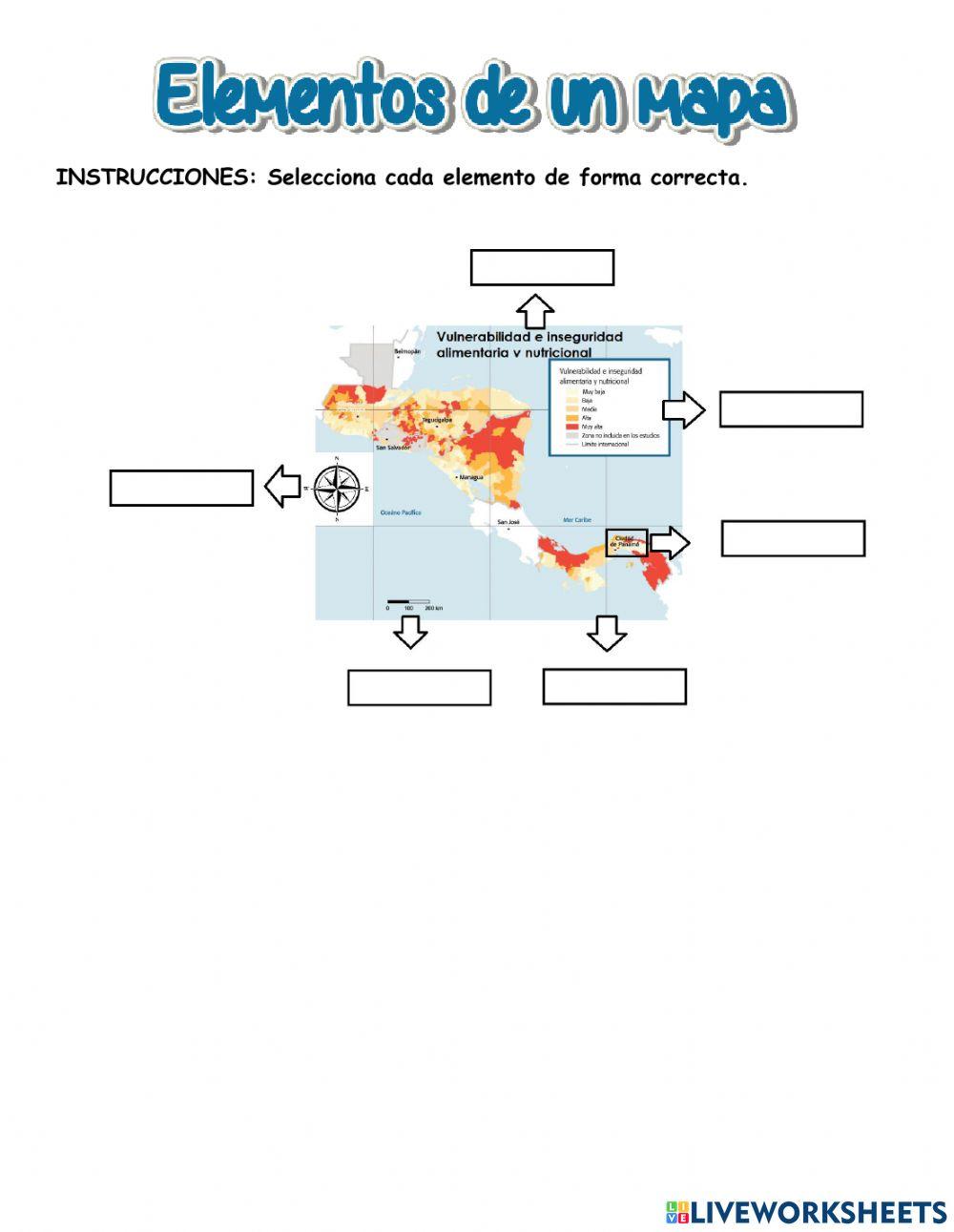 Elementos de un mapa