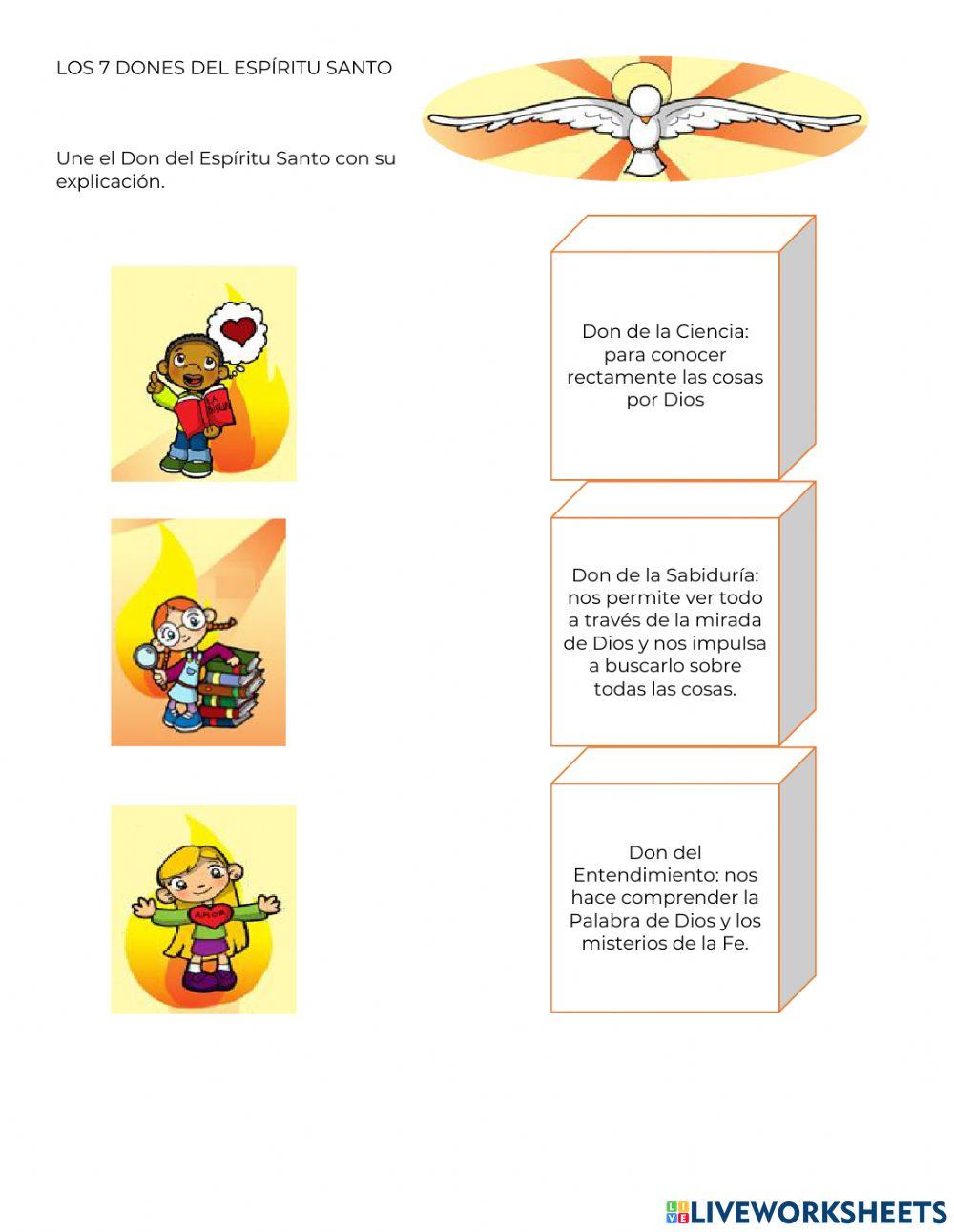 dones del espiritu santo