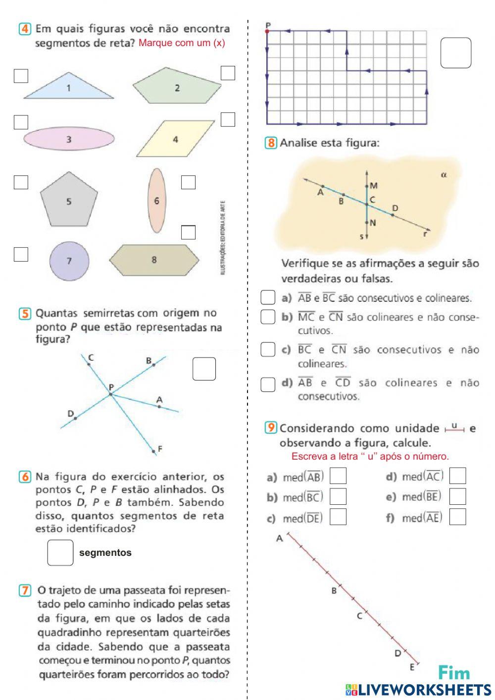 Geometria - Conceitos básicos