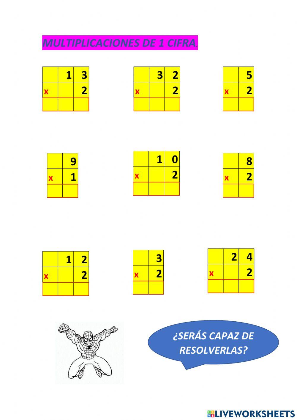 Tabla de dos cifras