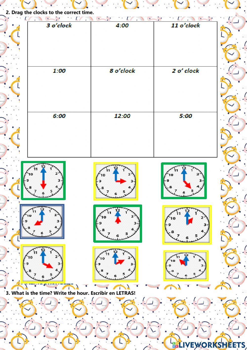 Ingles 4th form 2nd week 2b