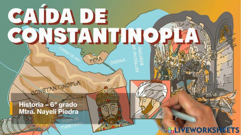La caída de Constantinopla
