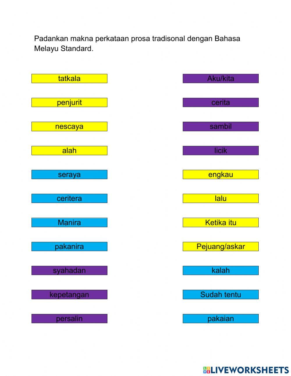 Makna perkataan klasik