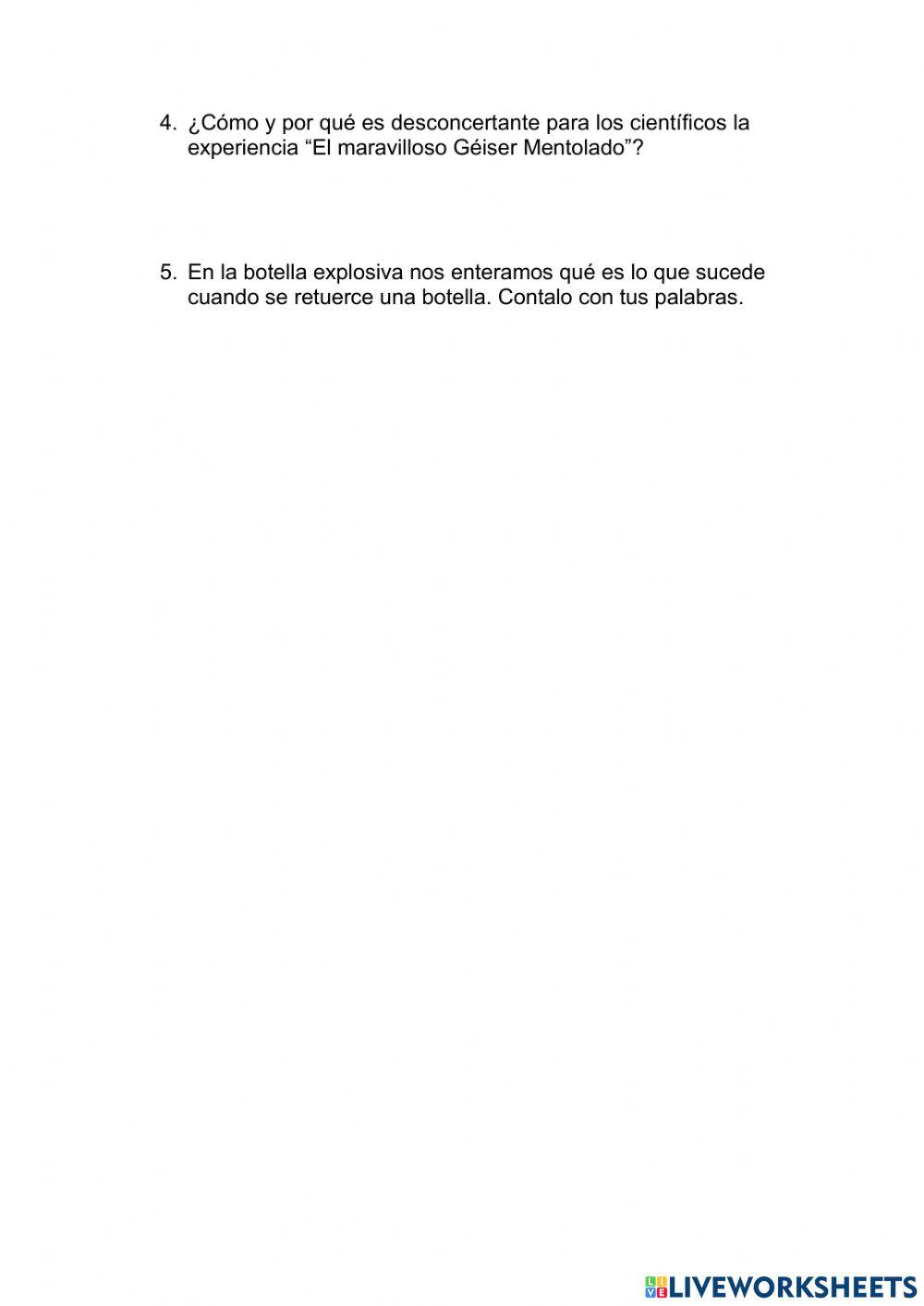 Proyecto de lectura 5to