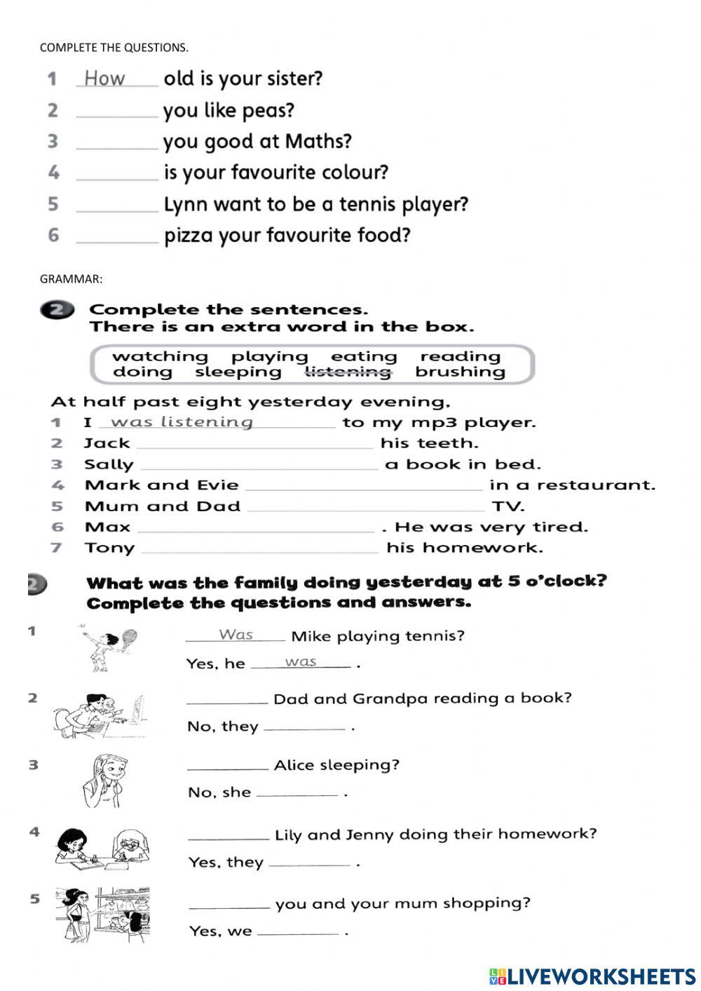 4th children 1ST PARTIAL 2021