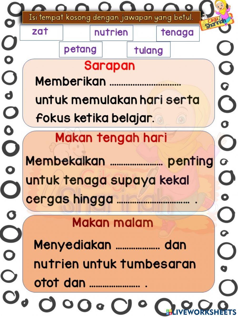 Kepentingan pemakanan diet