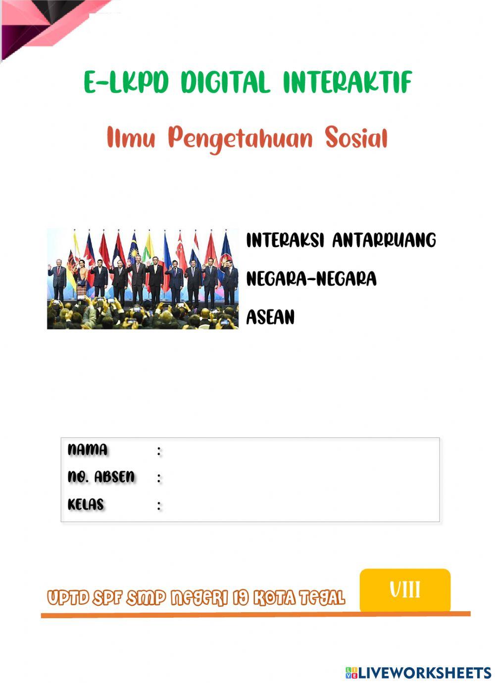 Interaksi antarruang negara asean
