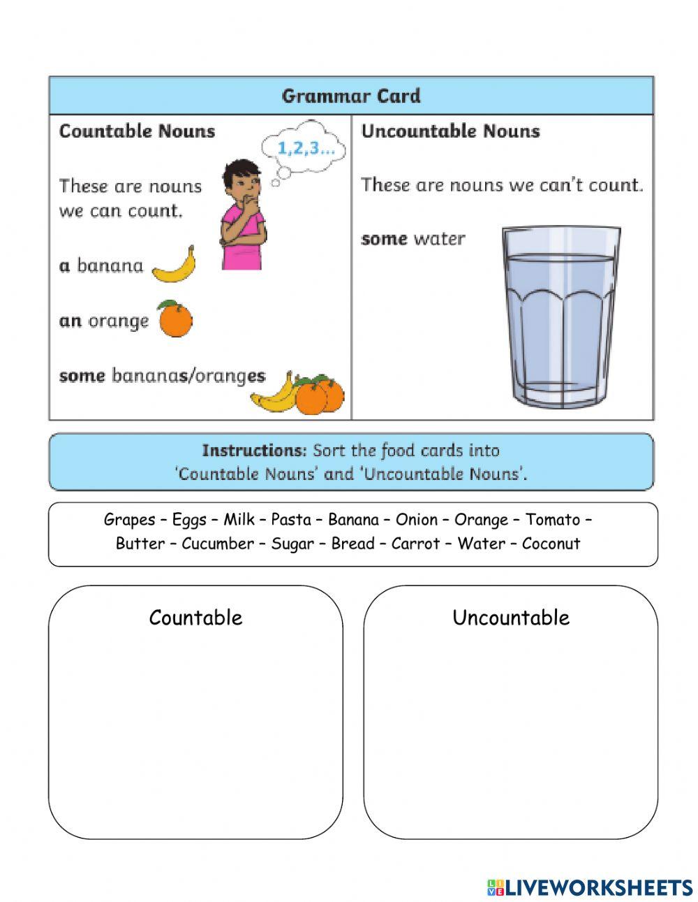 There is - There are