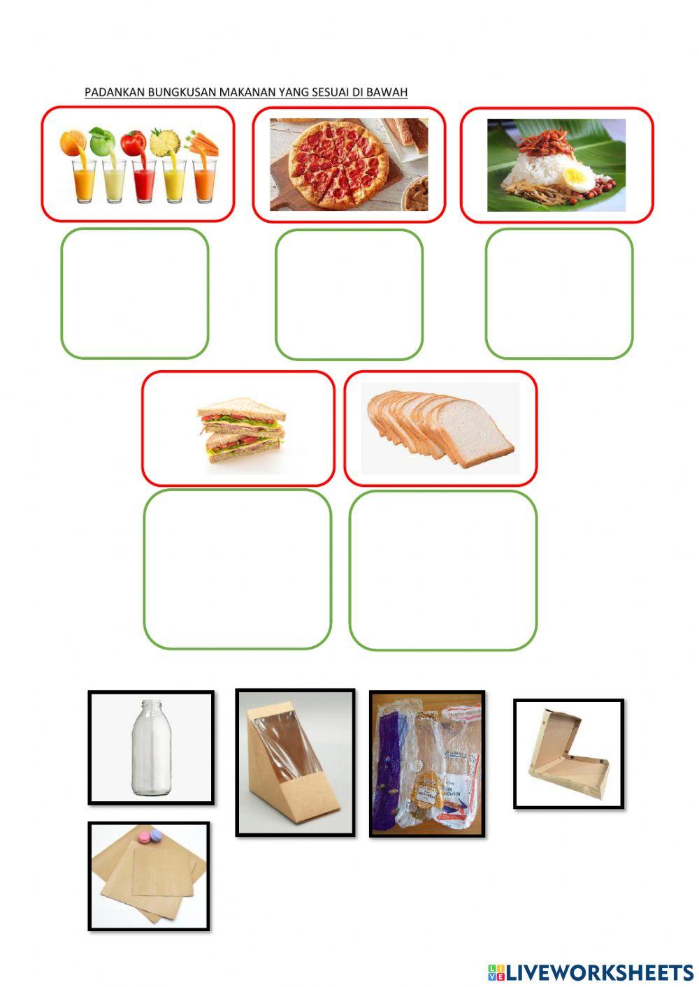 Projek Bungkusan Makanan