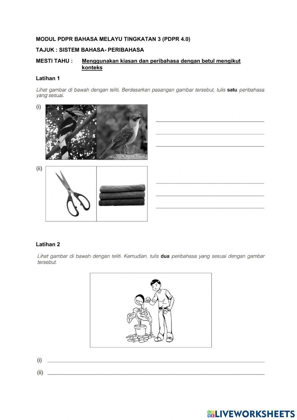 Ayat Majmuk dan Peribahasa