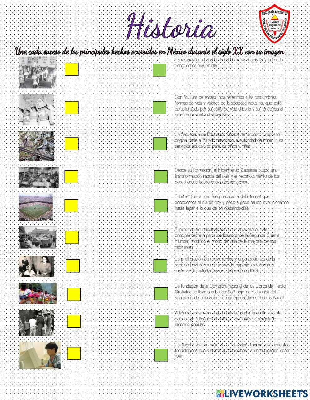 10 sucesos importantes en la historia de México del siglo XX