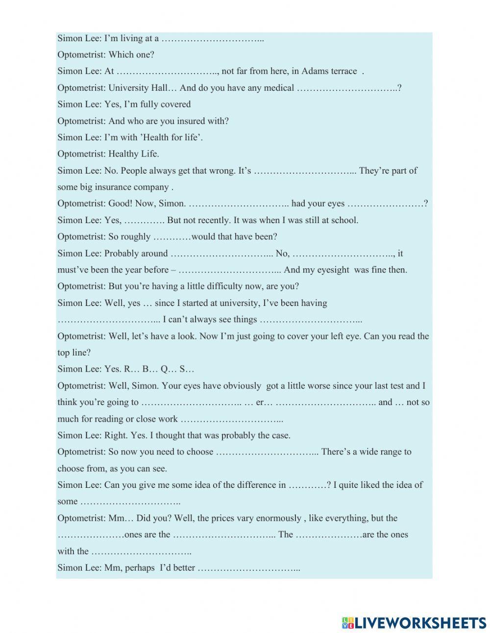 B1 - Patient record - Dictation