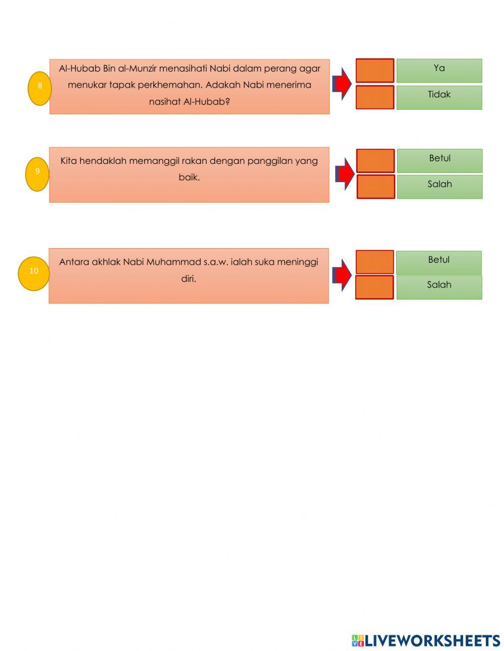 Nabi Muhammad s.a.w. Sahabat Sejati