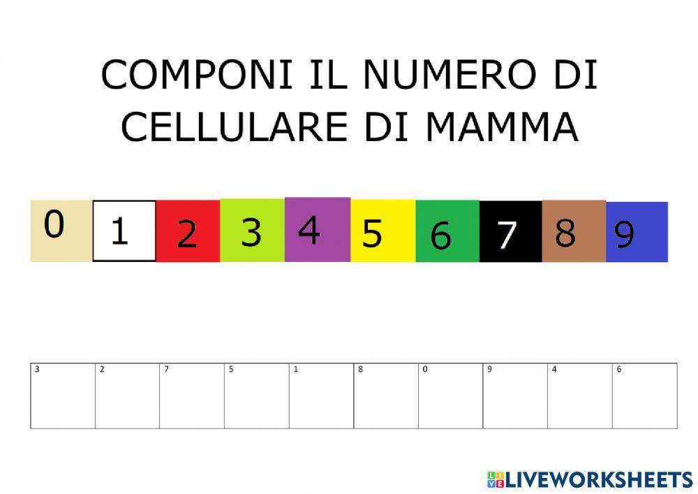 Ricorda un numero di telefono