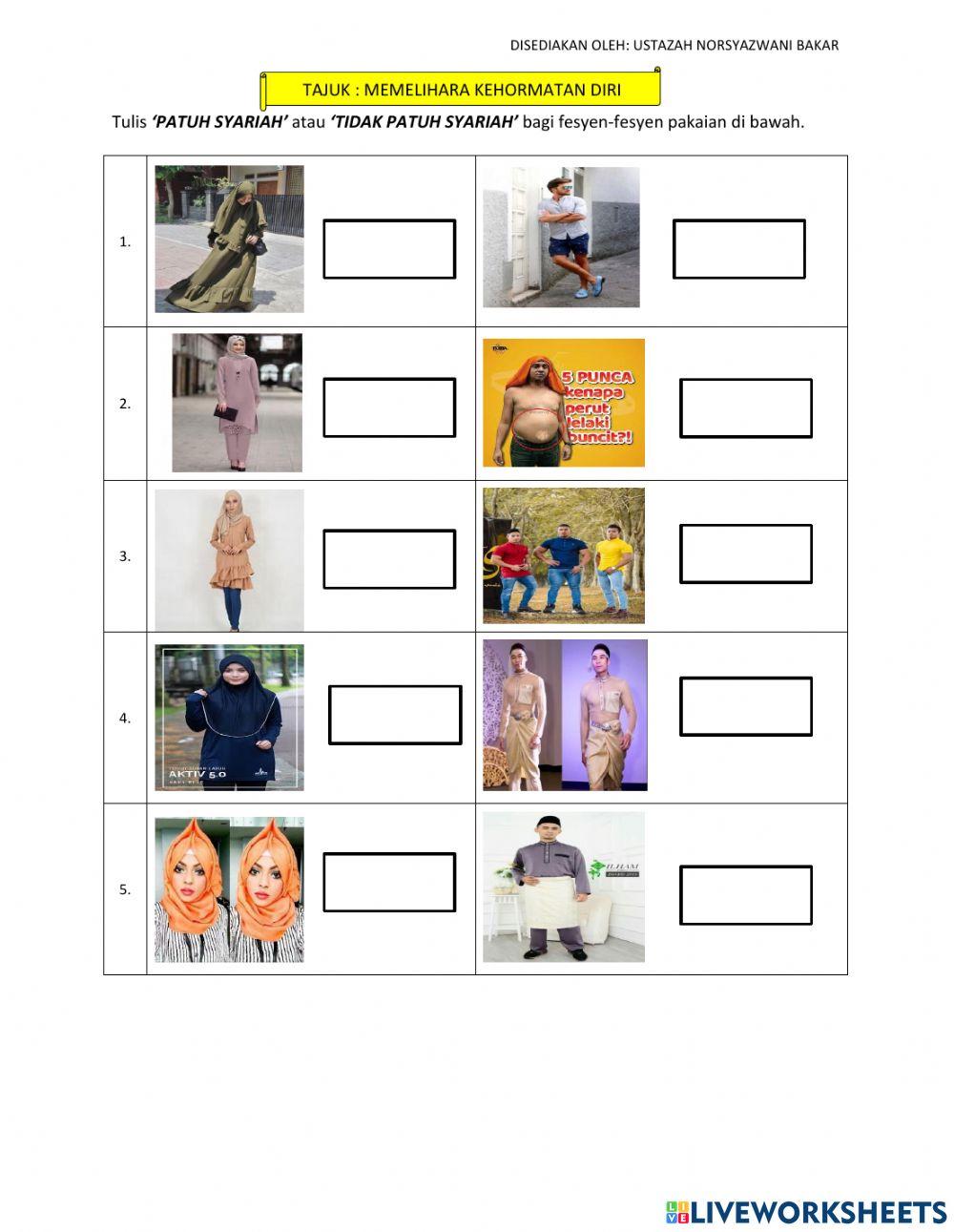 Memelihara kehormatan diri