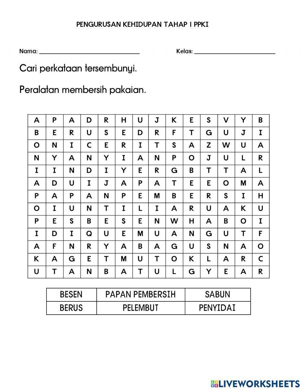Pengurusan Kehidupan Tahap 1