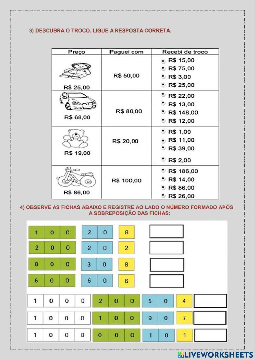 Matemática no dia a dia