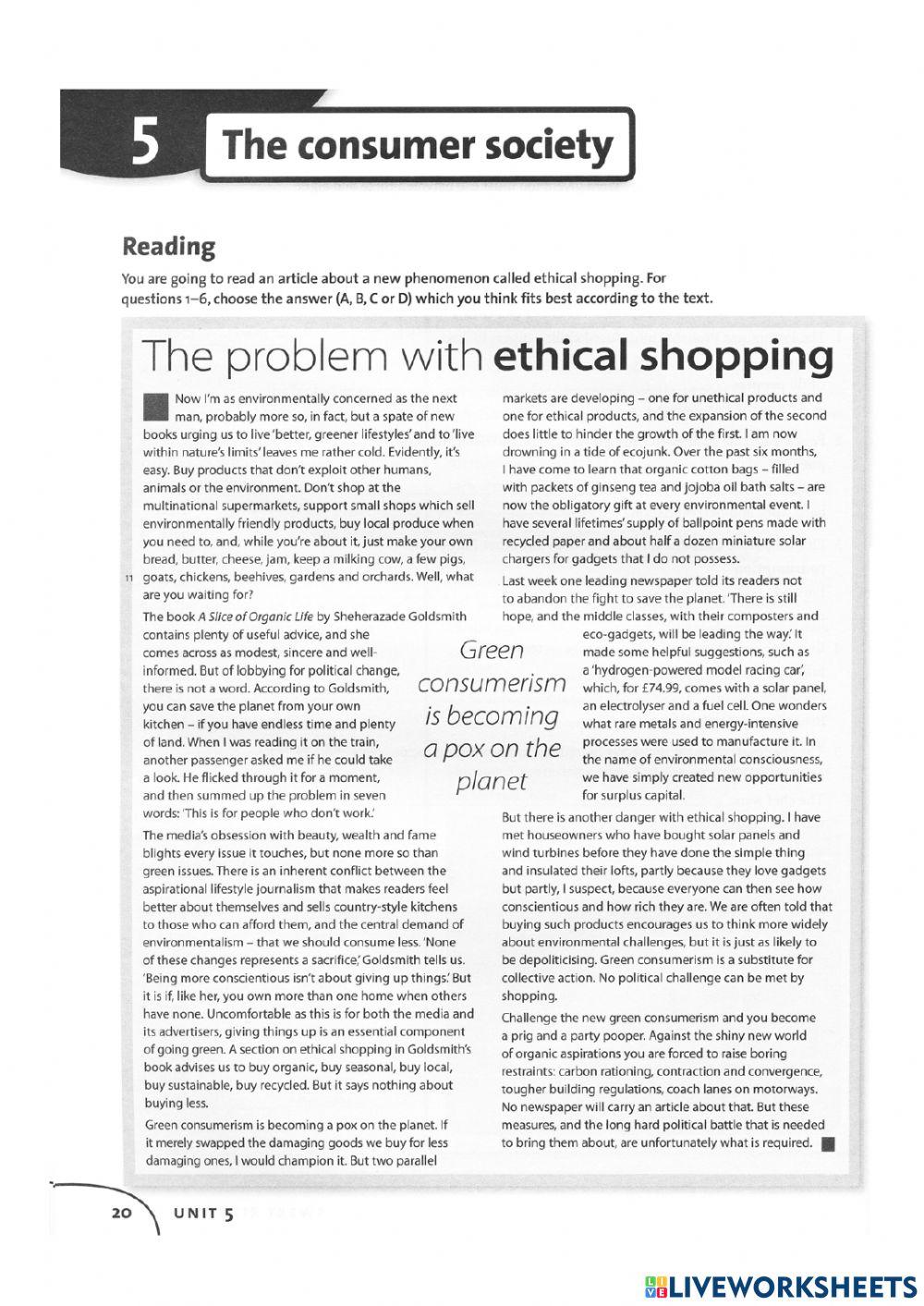 Objective Proficiency - Unit 5