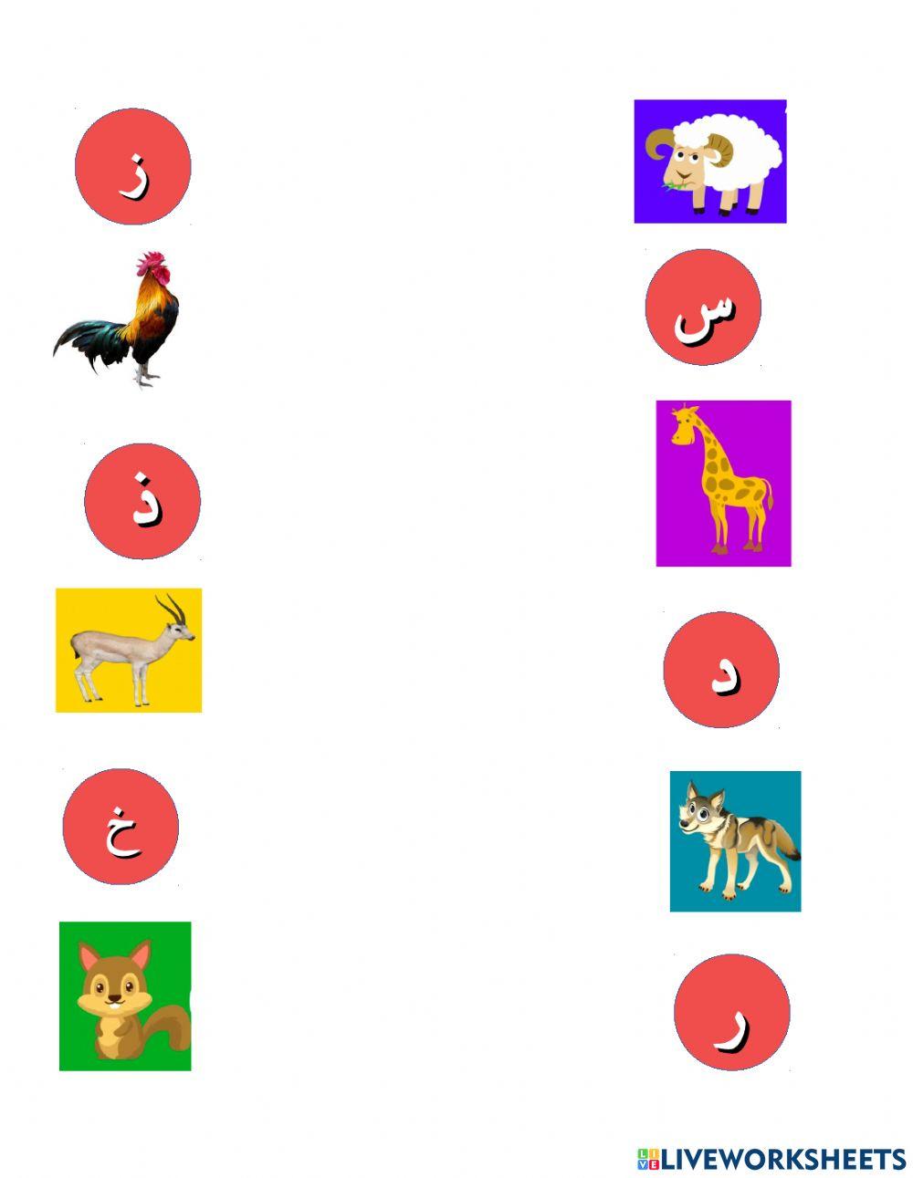 الحروف العربية