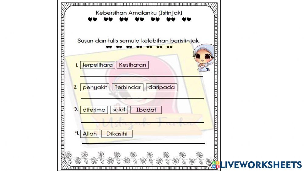 Kebersihan Amalanku 2