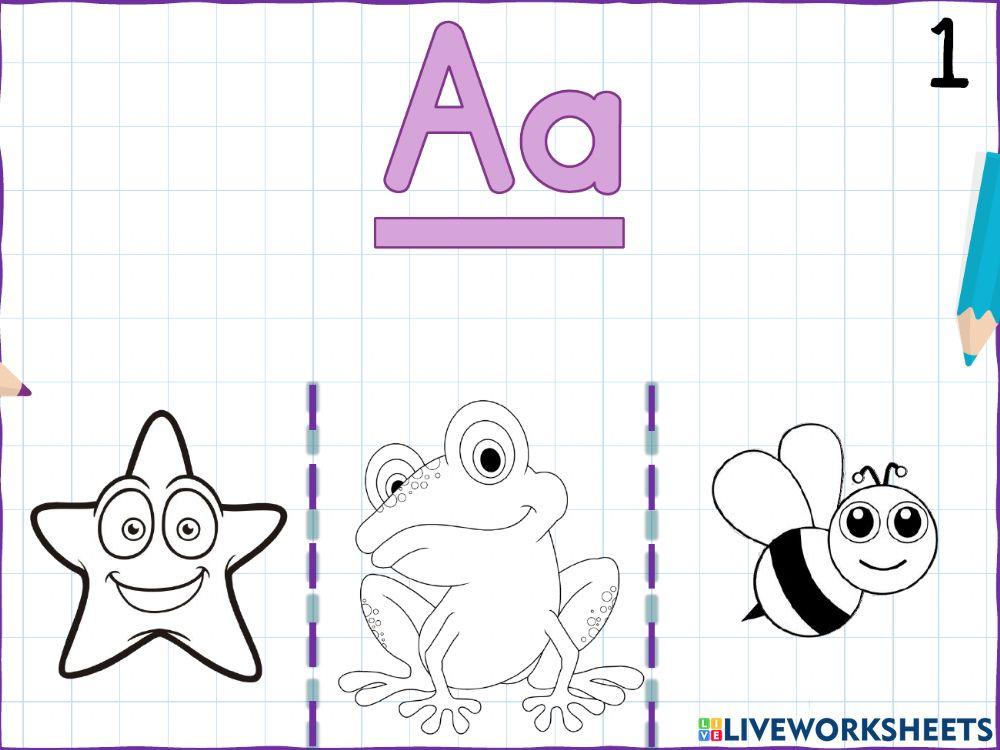 Letras y palabras m p s t