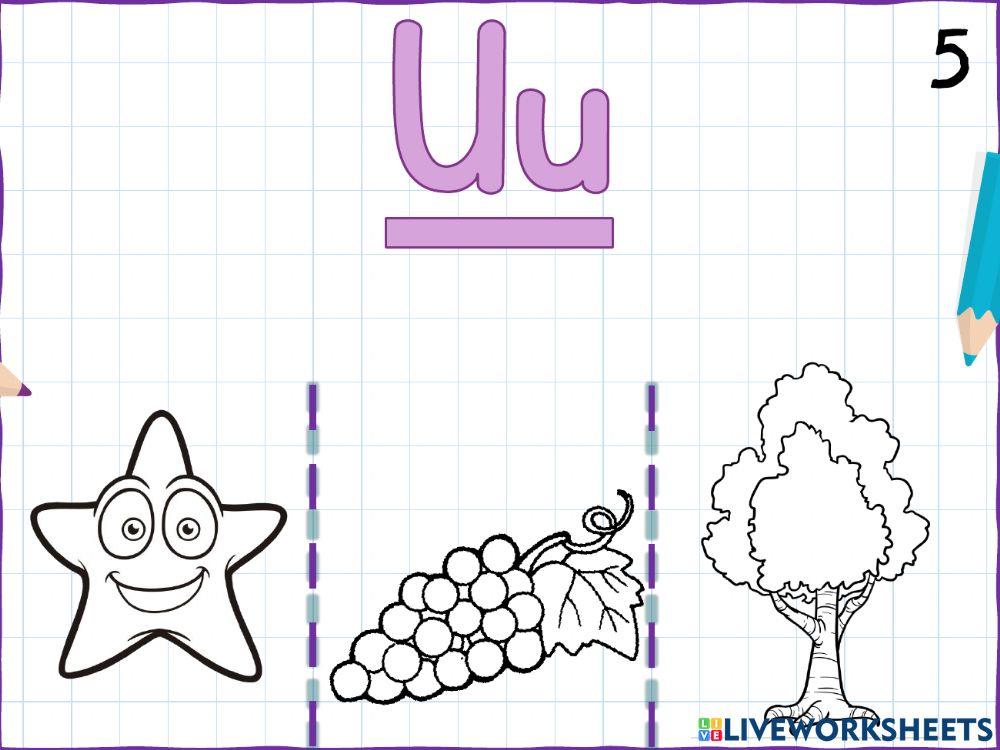 Letras y palabras m p s t