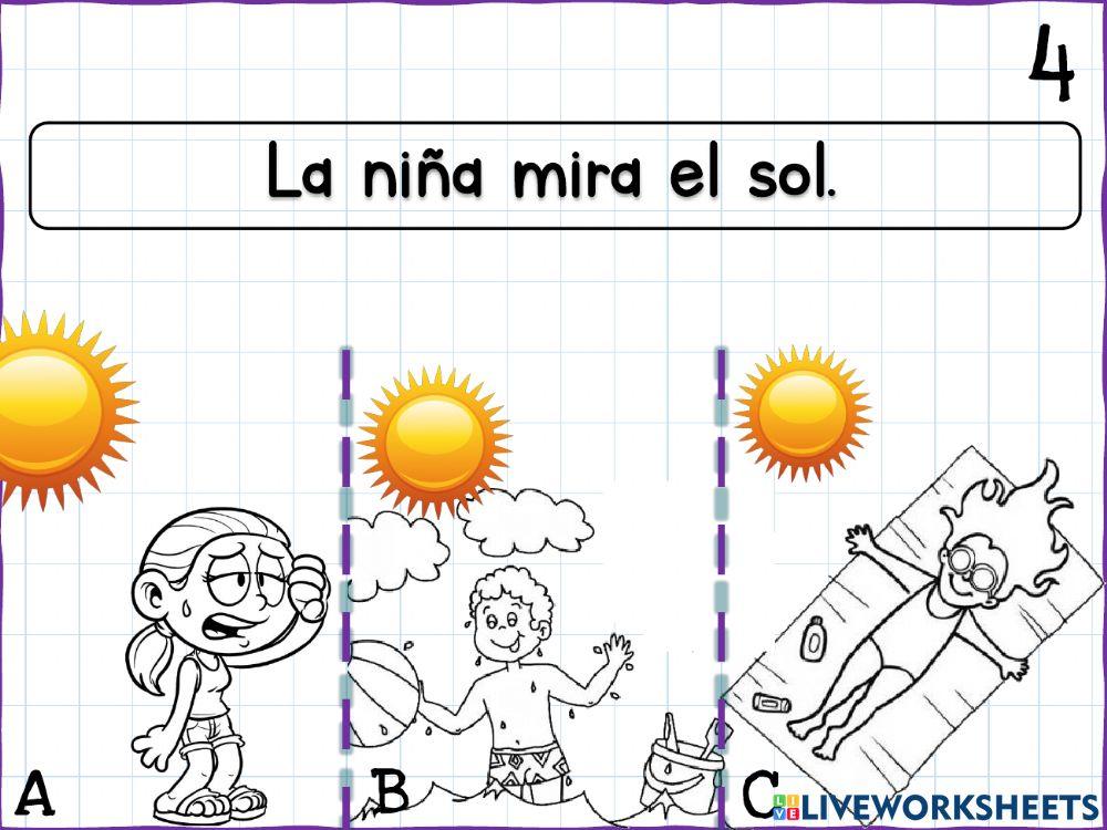 Letras y palabras m p s t l d ñ