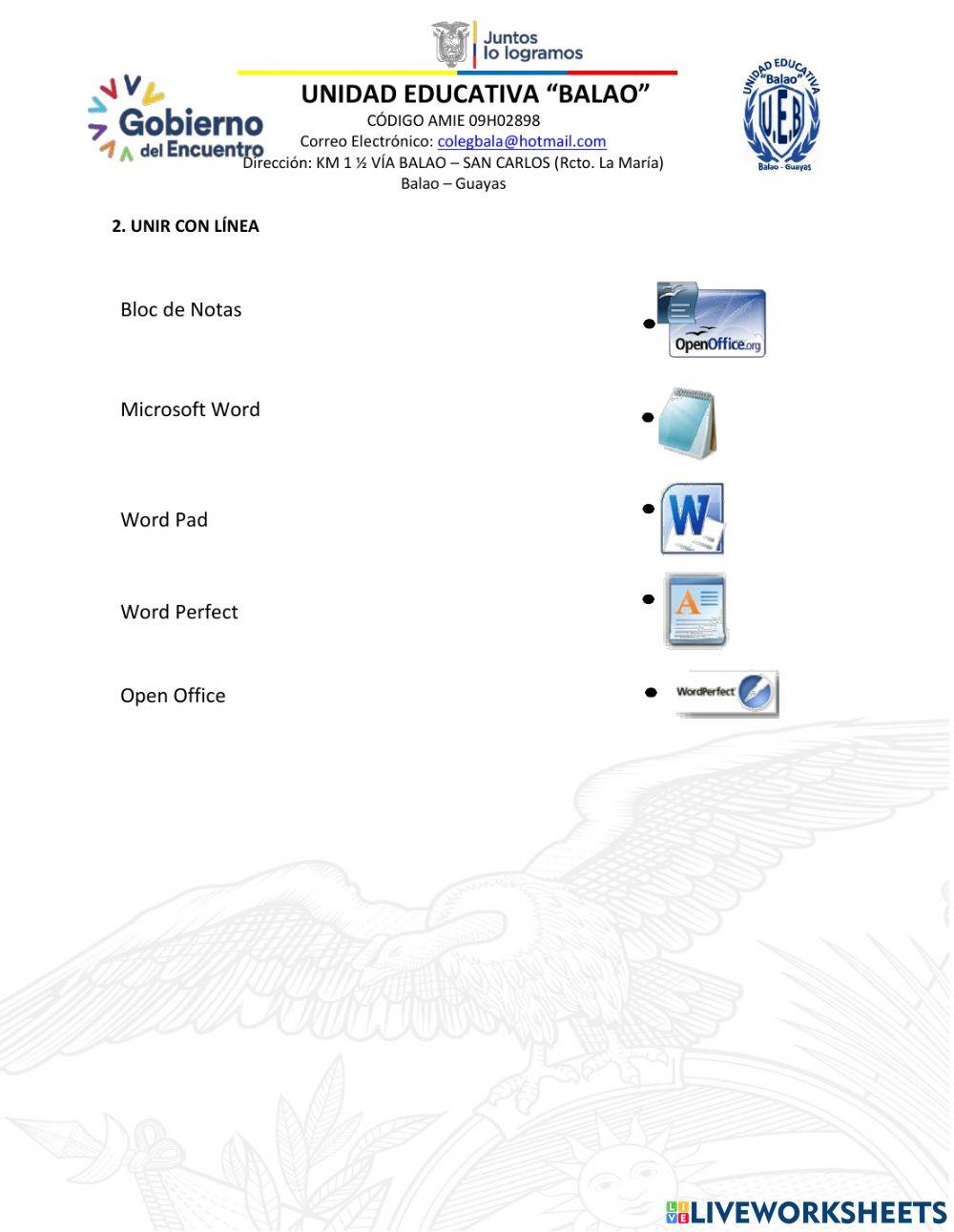 Procesadores de Texto