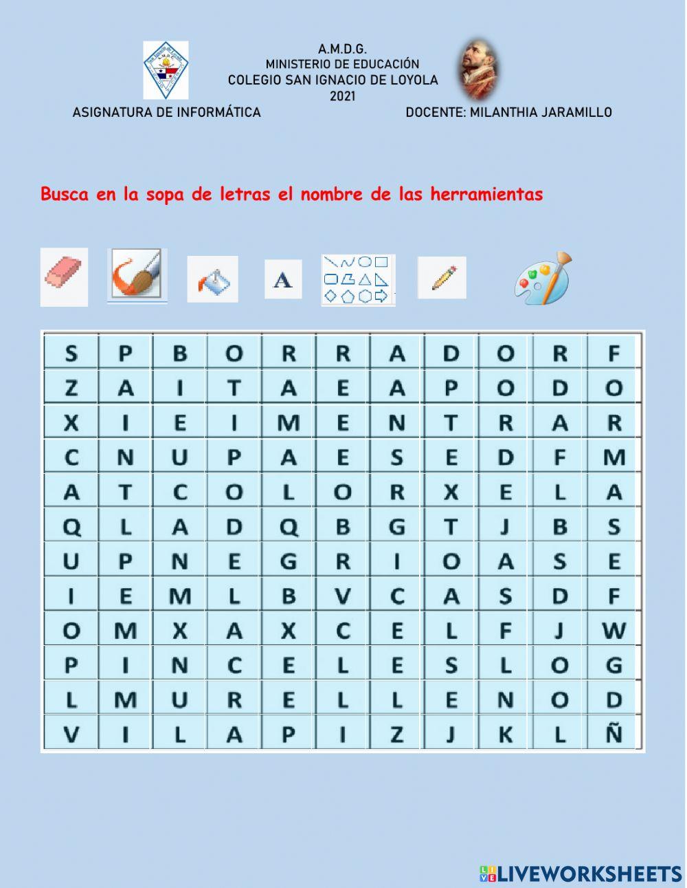 Herramientas de Paint