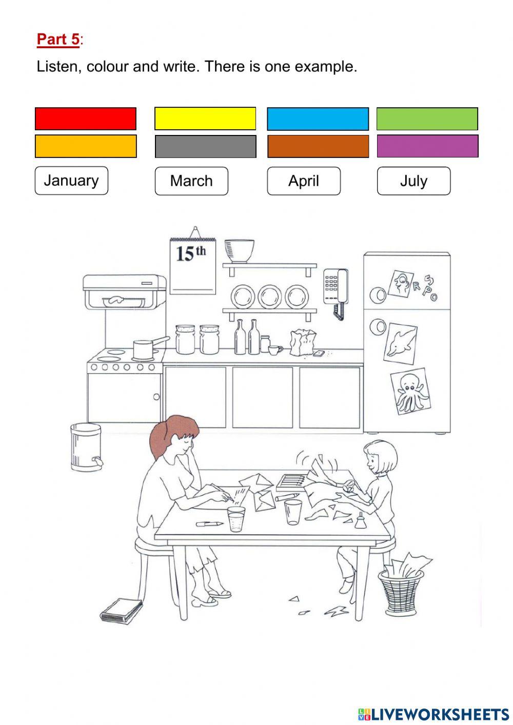 Flyers Listening Practice 24