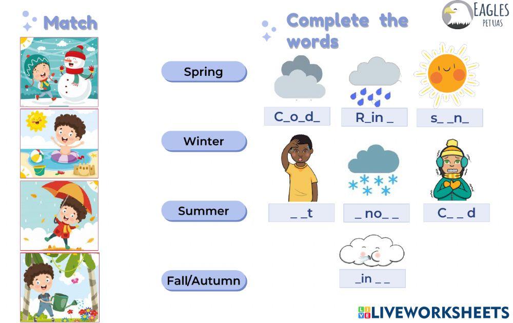 Eagles: Exam unit 6-8