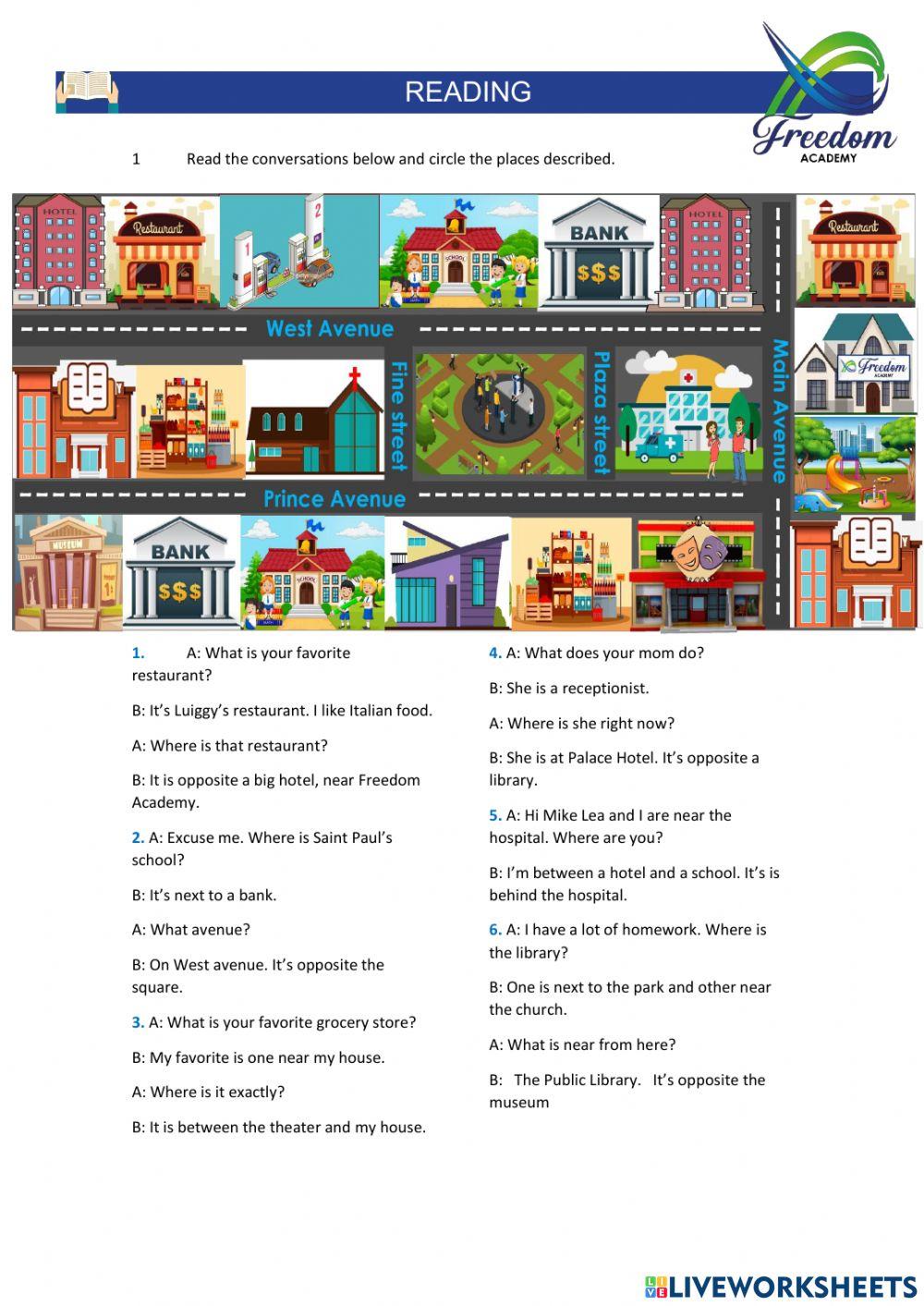 Where is Freedom Academy? Flyers