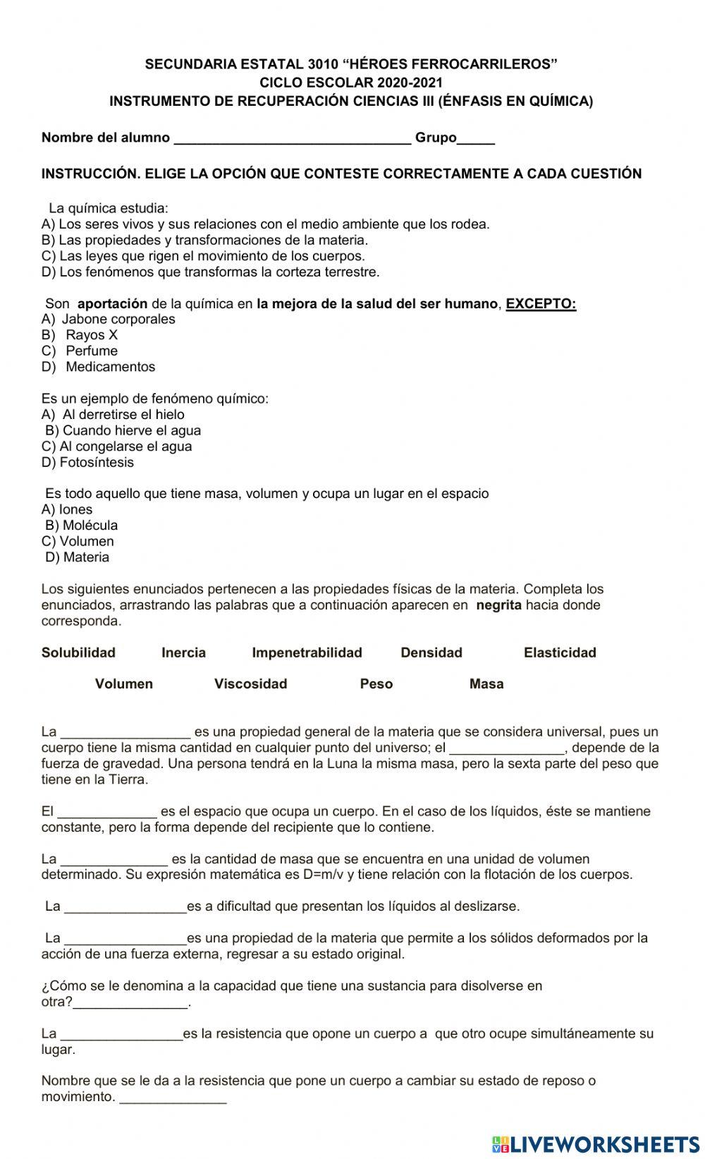 Instrumento de recuperación