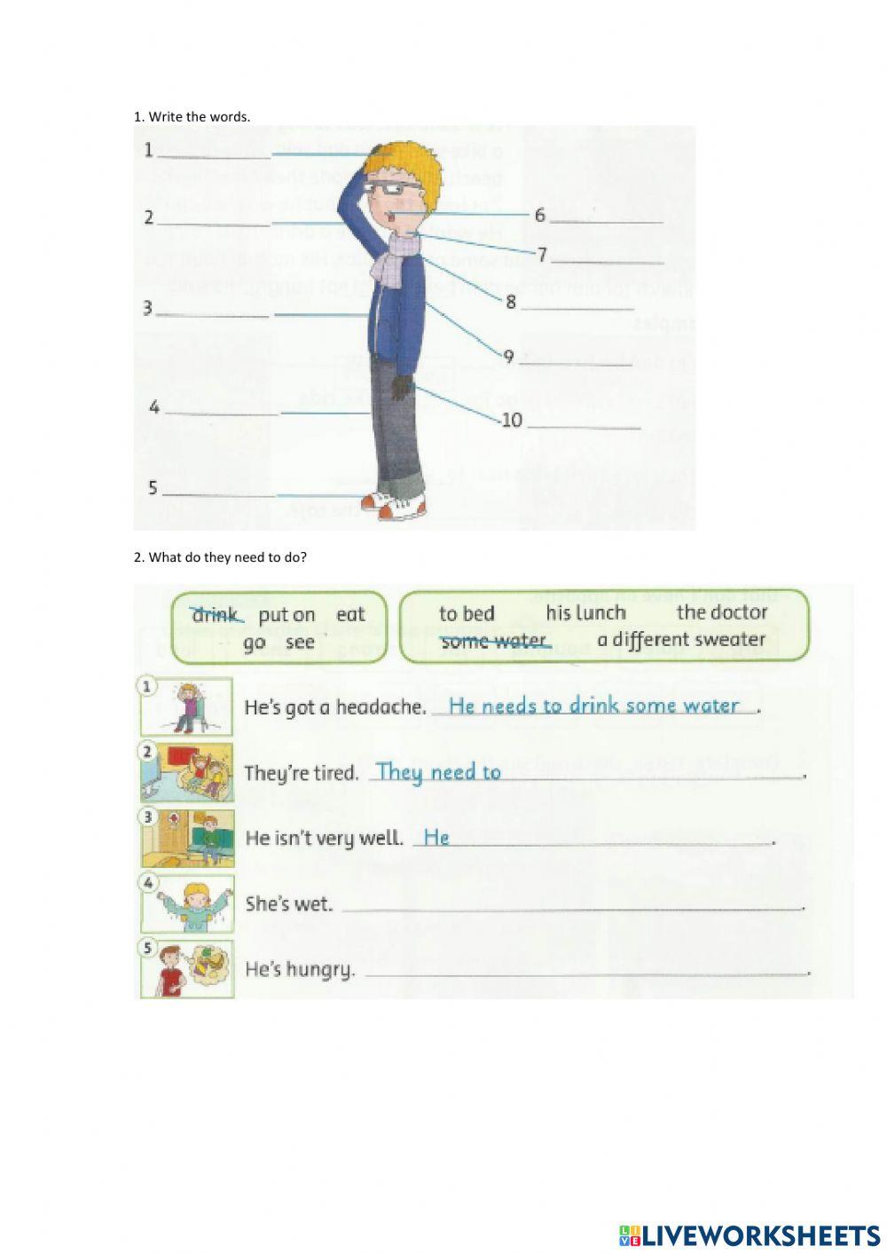 Illness - What's the matter?