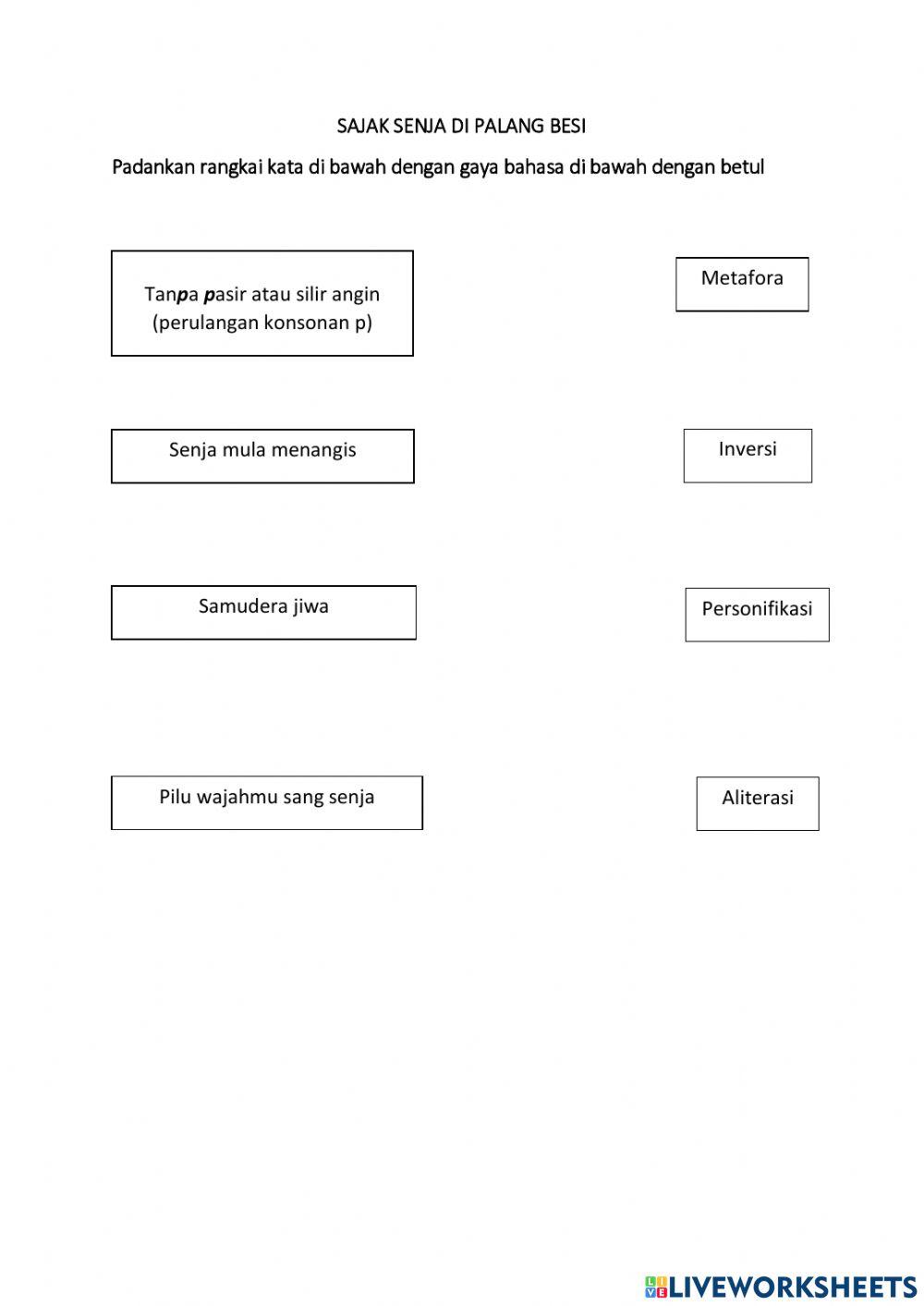 Senja di Palang Besi