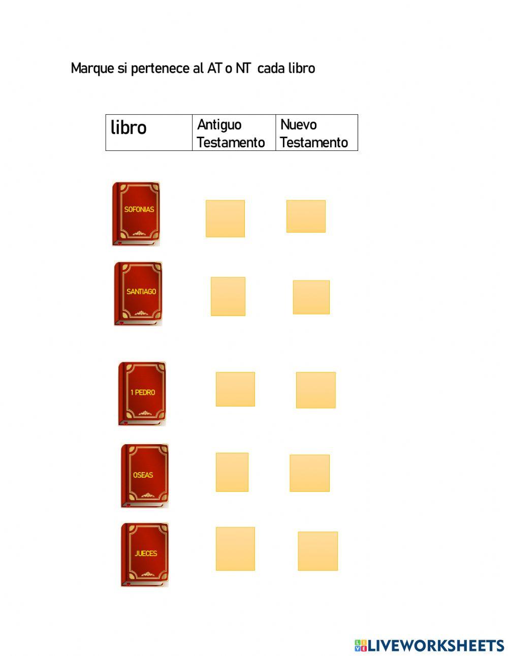 Nuevo y Antiguo Testamento