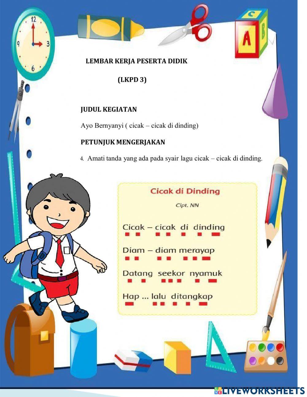 LKPD Tema 1 Subtema 1 PB 1 Kelas 3