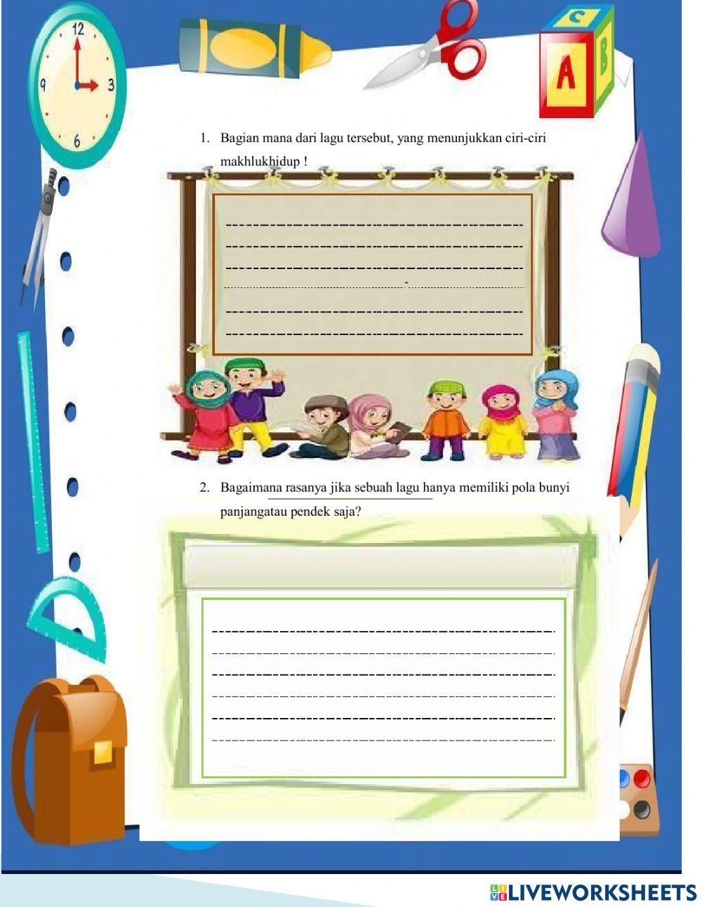 LKPD Tema 1 Subtema 1 PB 1 Kelas 3