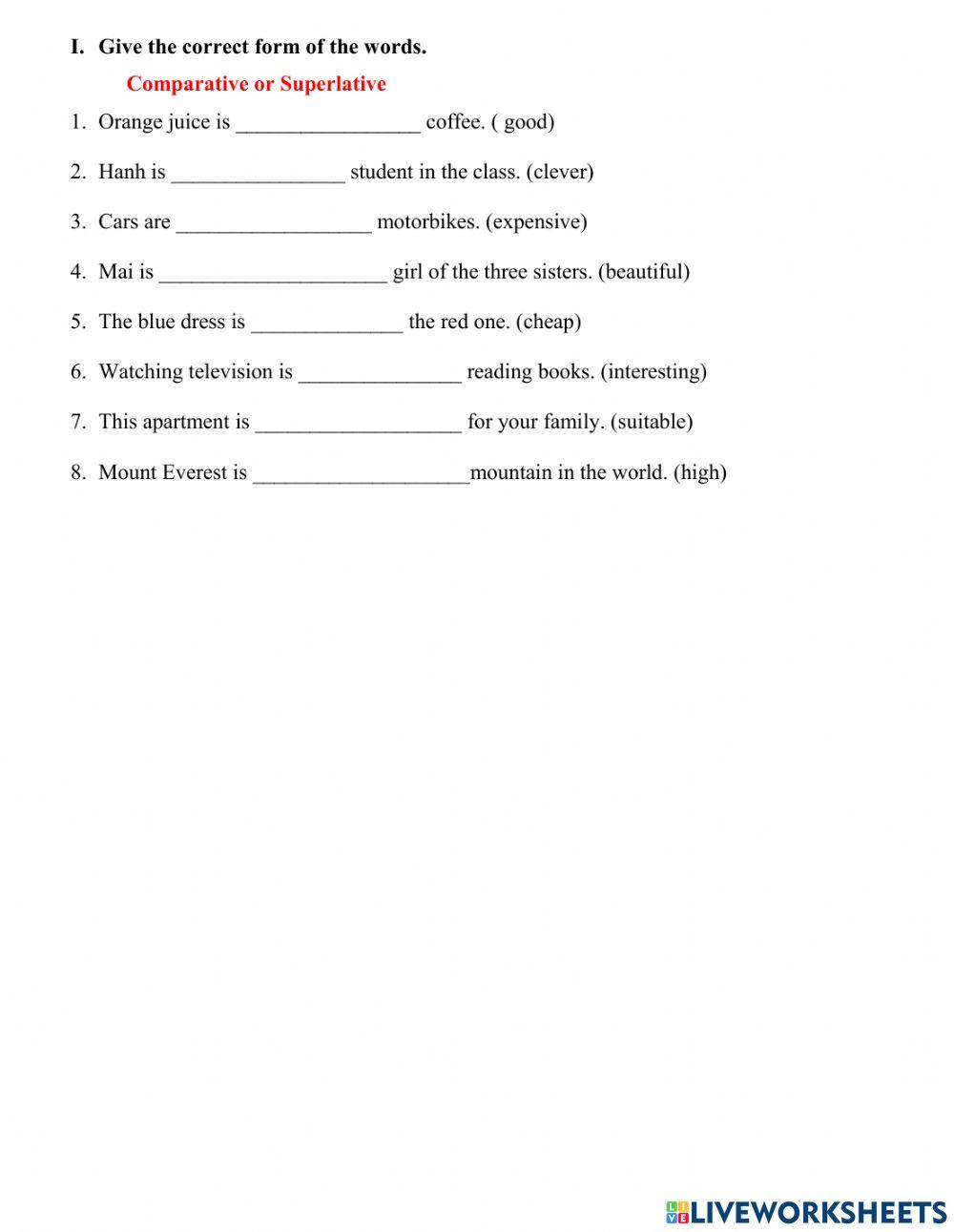 Grammar - Grade 4 - Beginning