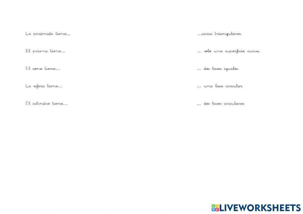 Figuras geométricas tridimensionales