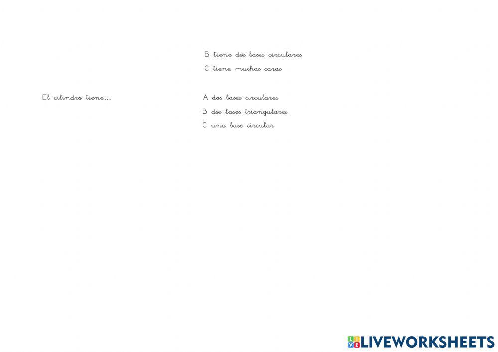 Ficha figuras geométricas tridimensionales