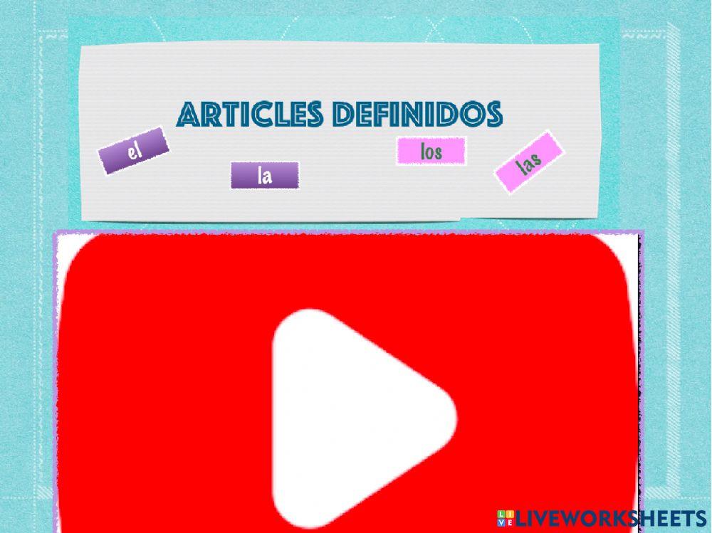 Articulos Determinados