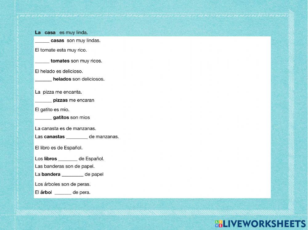 Articulos Determinados