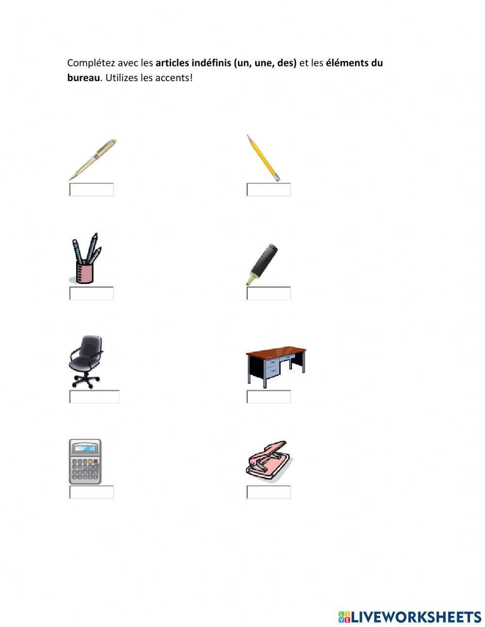 Les articles définis